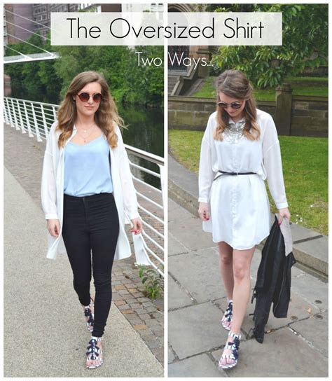 how to style oversized white shirt